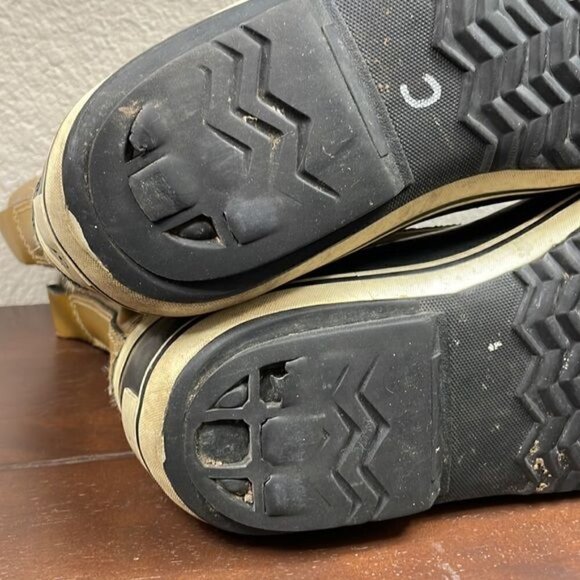 Sorel Yoot Pac Boots Beige Black Lace Up Waterproof Winter Snow Duck Sz 7 - Picture 12 of 12